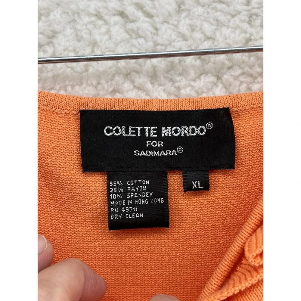 Colette Mordo For Sadimara Skirt Set L/XL Elastic Waist Vintage Preppy Hippie